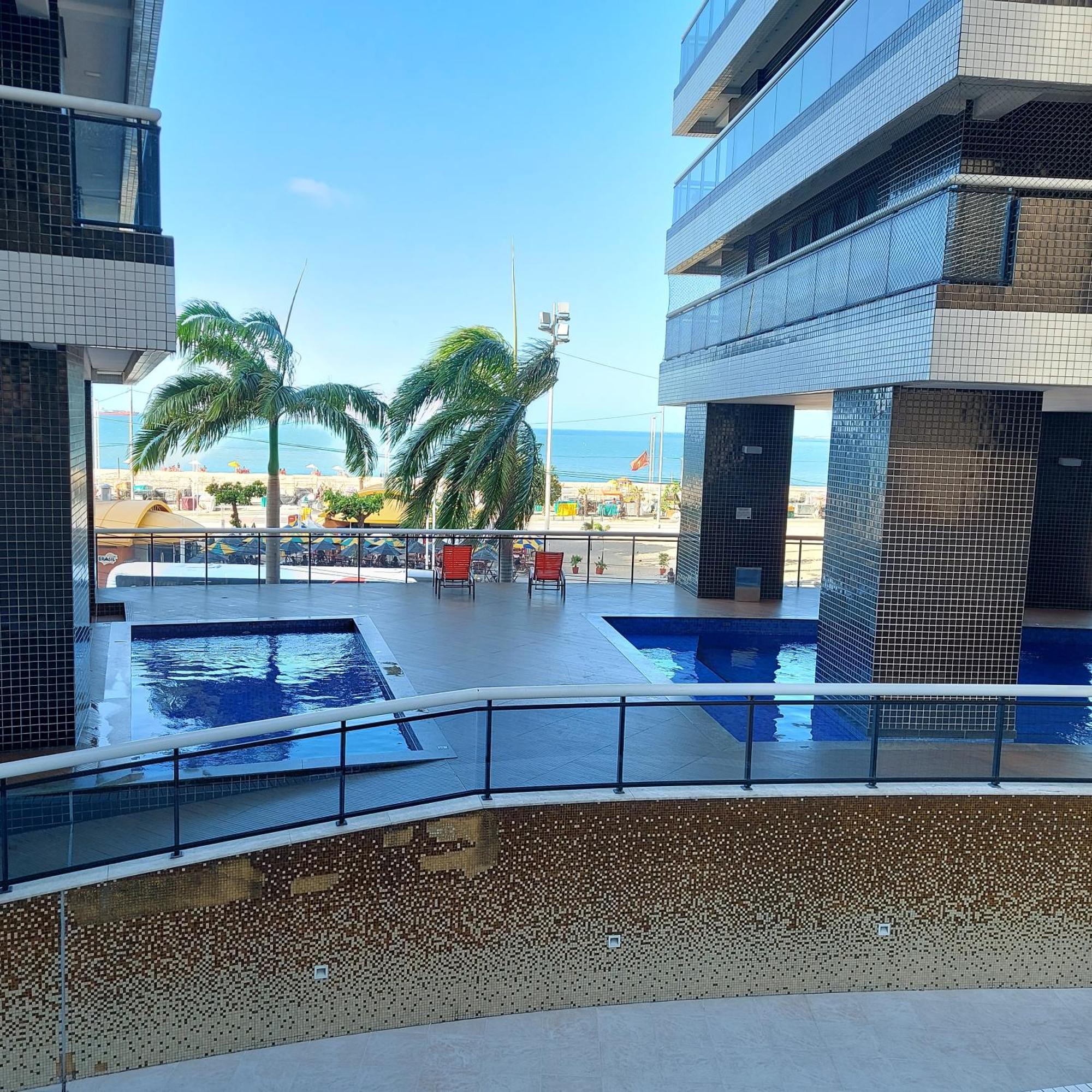 Апартаменти Ed Landscape 3 Quartos Frente Mar Форталеза Екстер'єр фото
