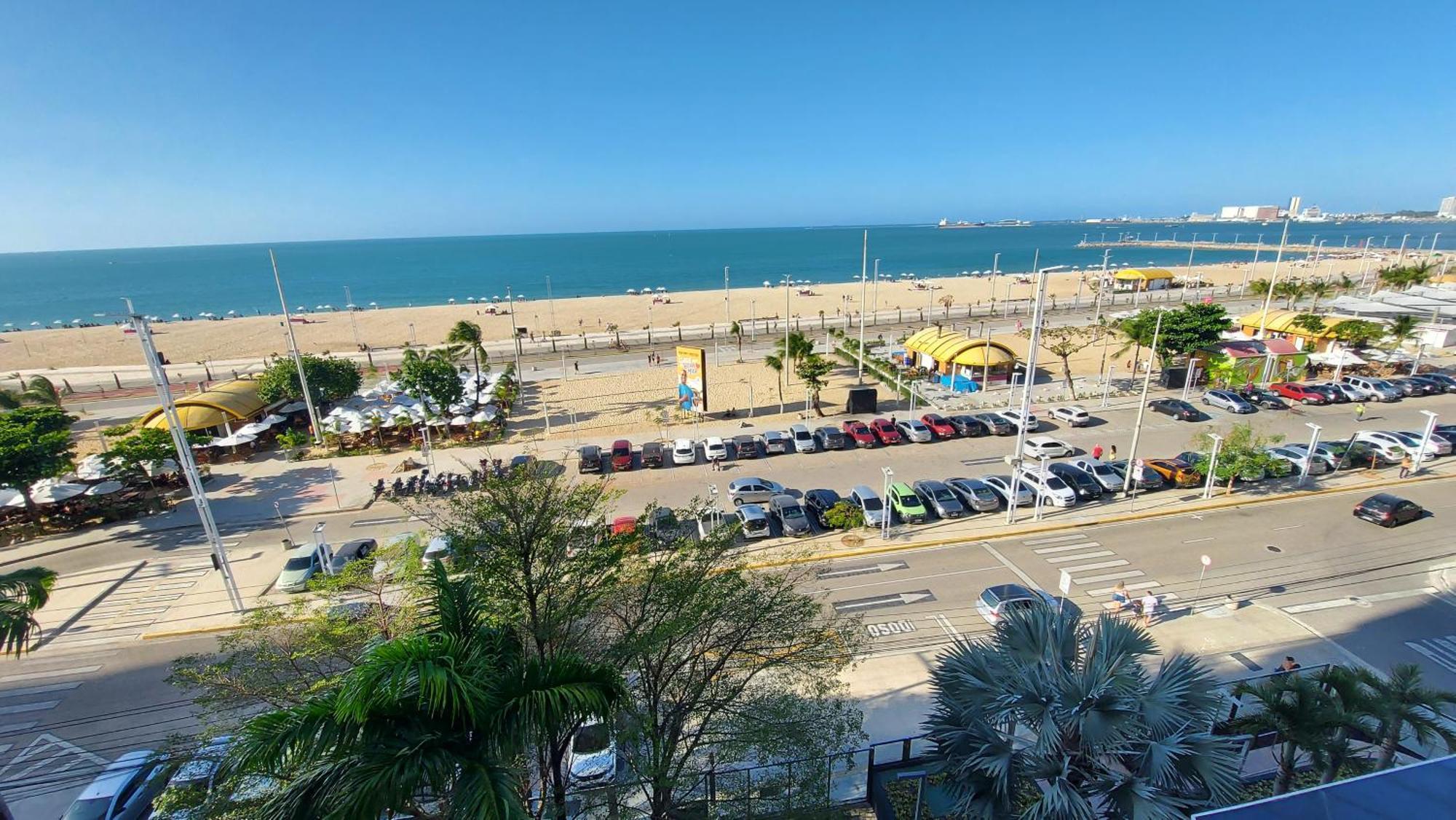 Апартаменти Ed Landscape 3 Quartos Frente Mar Форталеза Екстер'єр фото