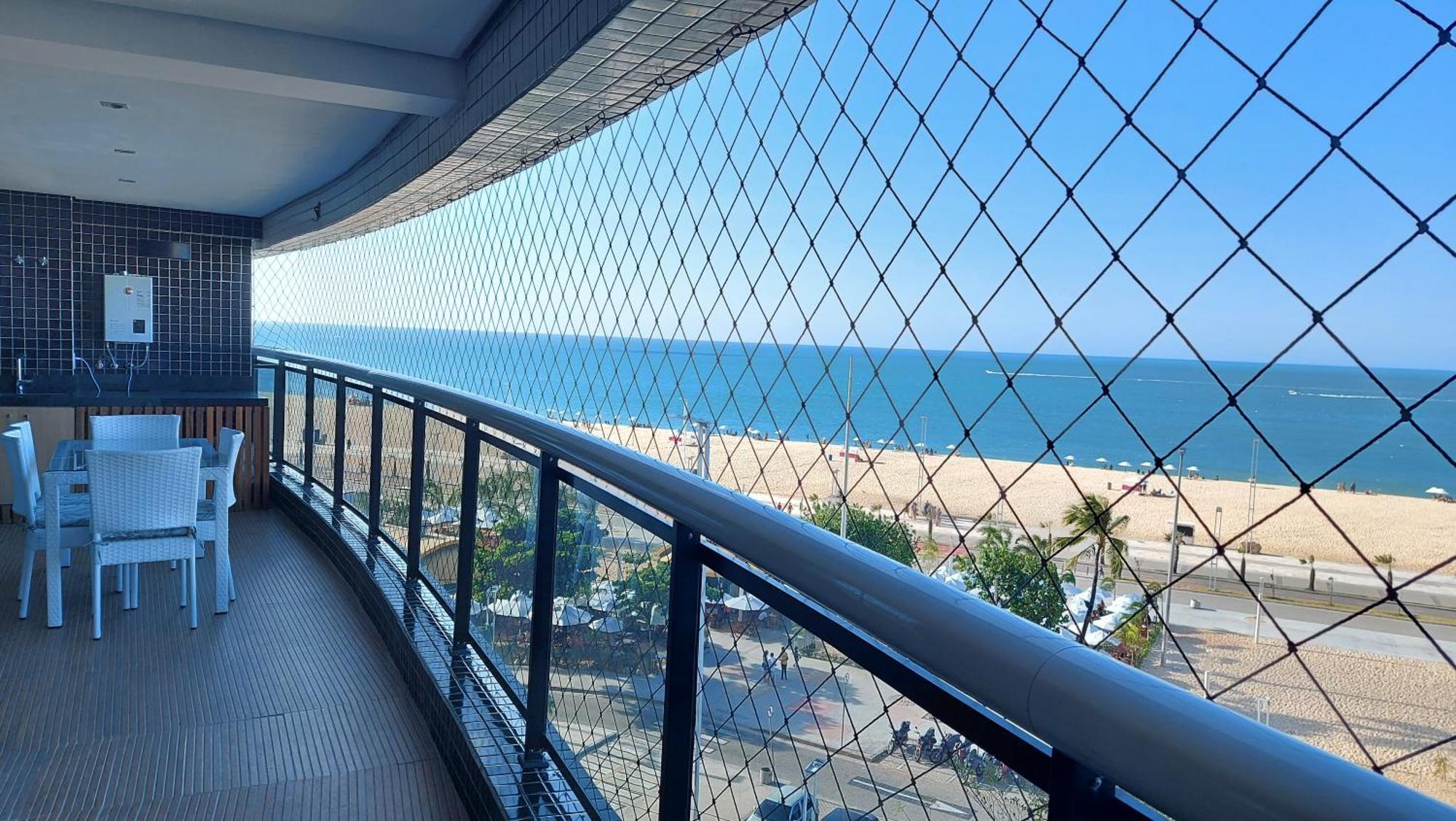 Апартаменти Ed Landscape 3 Quartos Frente Mar Форталеза Екстер'єр фото